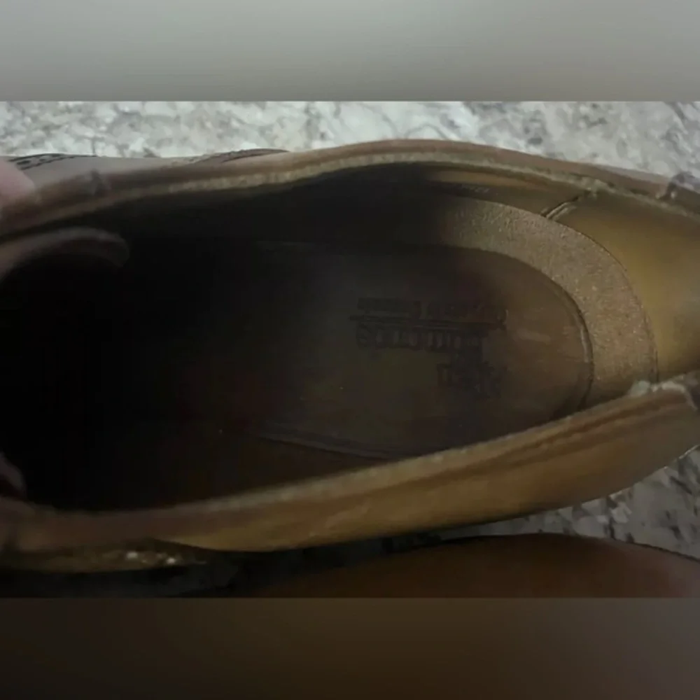 Allen Edmonds Corporate Casuals Oxfords Leather Shoes Cap Toe Size 9.5D‎